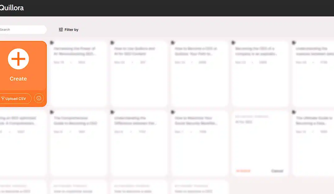 How to Create an Article with Quillora